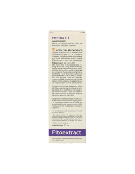 Extracto de Pasiflora 50 ml Eladiet