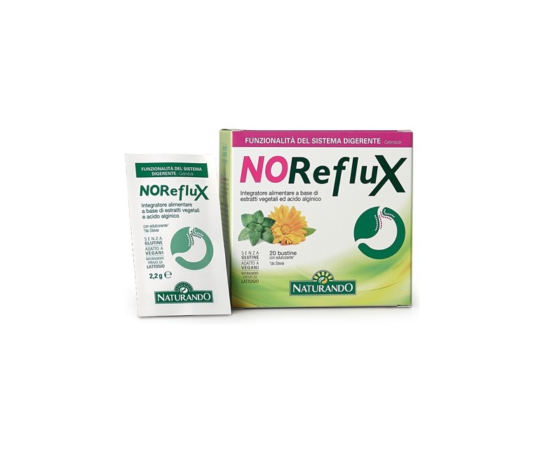 Noreflux sistema digestivo 20 sobres Naturando