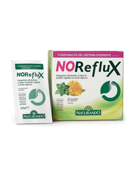 Noreflux sistema digestivo 20 sobres Naturando