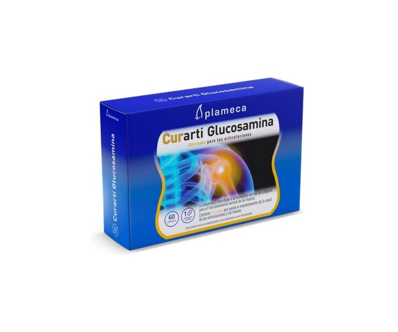 Curarti glucosamina 60 cápsulas Plameca