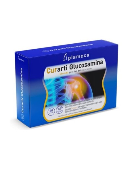 Curarti glucosamina 60 cápsulas Plameca