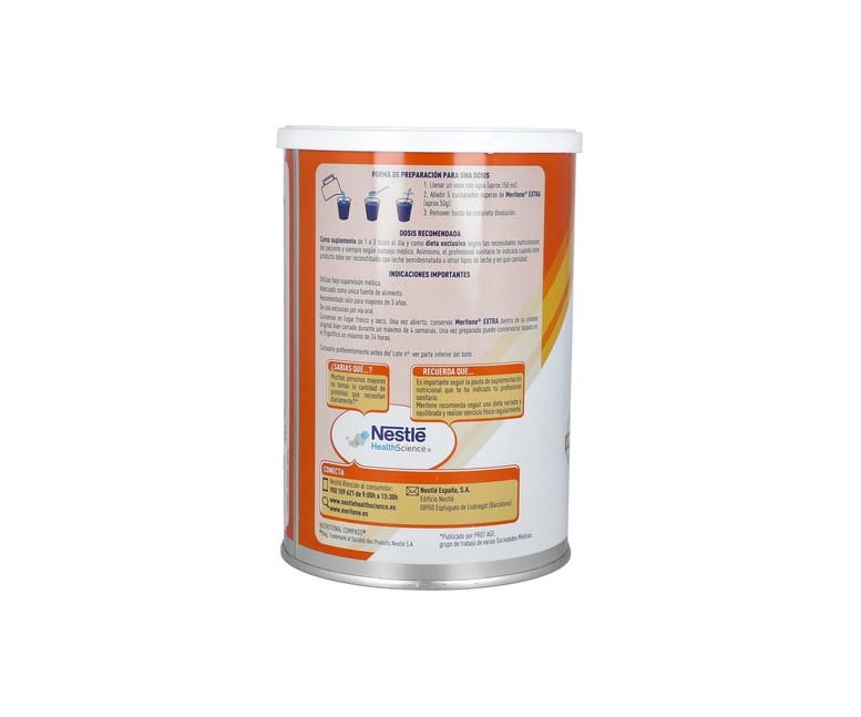 Meritene Extra Chocolate 450 g (Chocolate) MERITENE