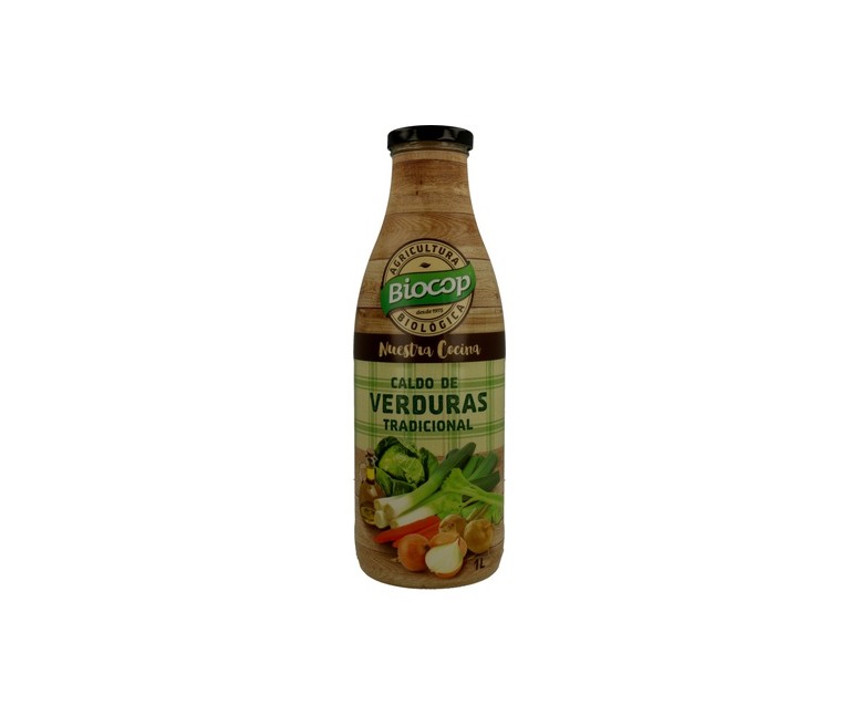 Caldo de Verduras Tradicional Bio 1 L Biocop