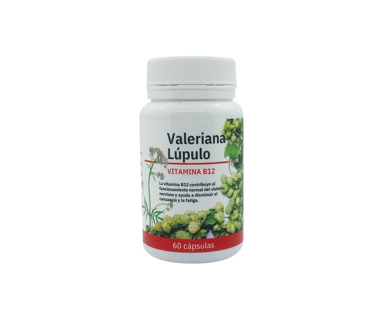 Valeriana + lupulo + B12 60 cápsulas Espadiet