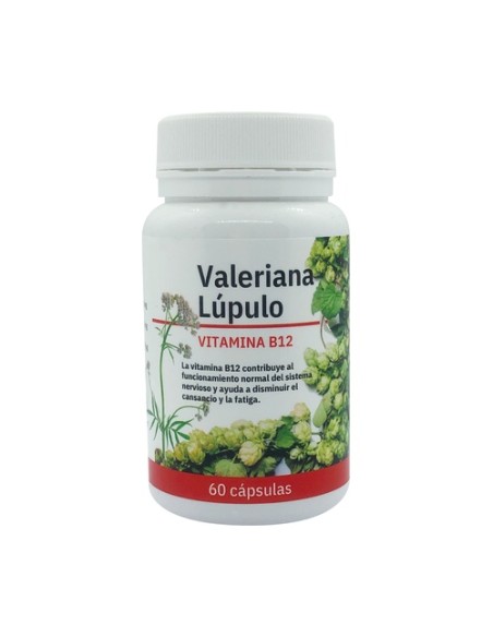 Valeriana + lupulo + B12 60 cápsulas Espadiet