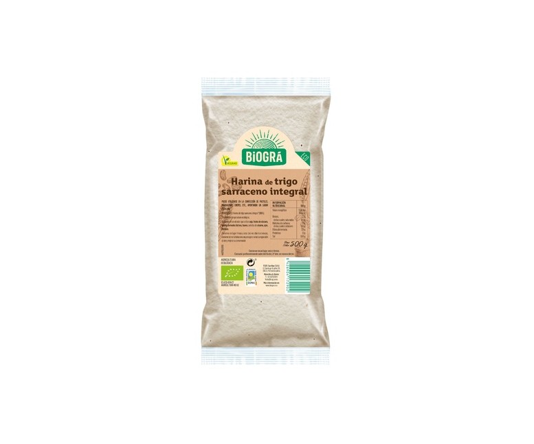 Harina de Trigo Sarraceno Bio 500 g Biográ