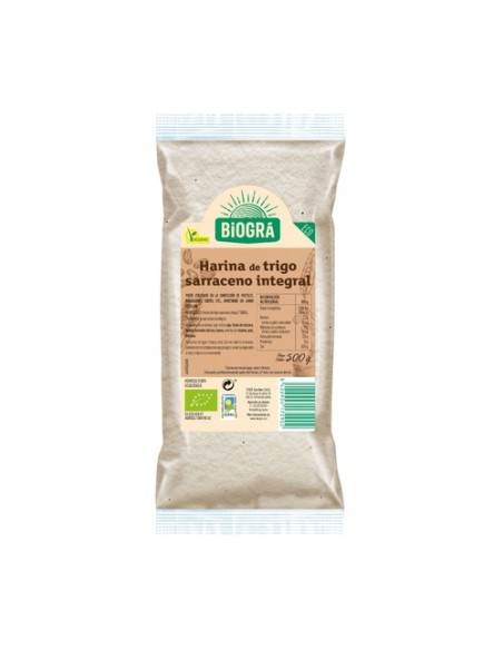 Harina de Trigo Sarraceno Bio 500 g Biográ