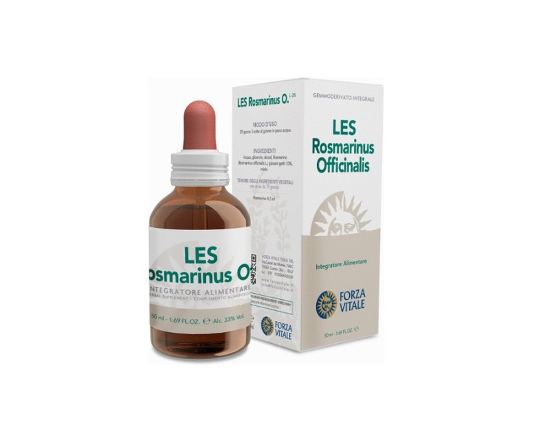 LES Rosmarinus Officinalis 50 ml Forza Vitale
