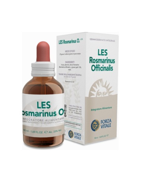 LES Rosmarinus Officinalis 50 ml Forza Vitale