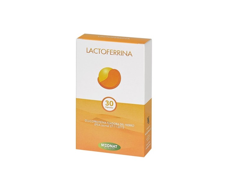 Lactoferrina 30 cápsulas Mednat