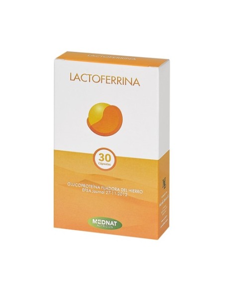 Lactoferrina 30 cápsulas Mednat