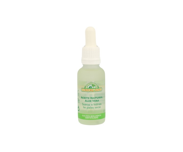 Aceite Facial 100% puro de Aloe Vera 30 ml de aceite Corpore Sano