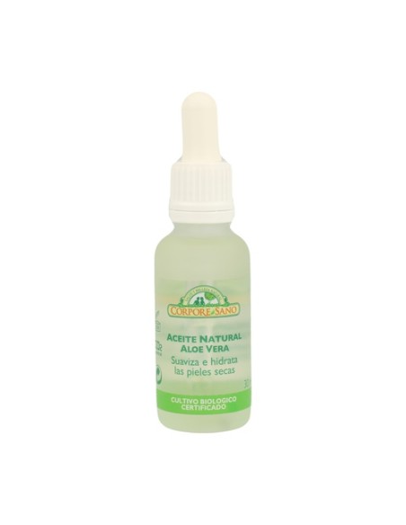 Aceite Facial 100% puro de Aloe Vera 30 ml de aceite Corpore Sano