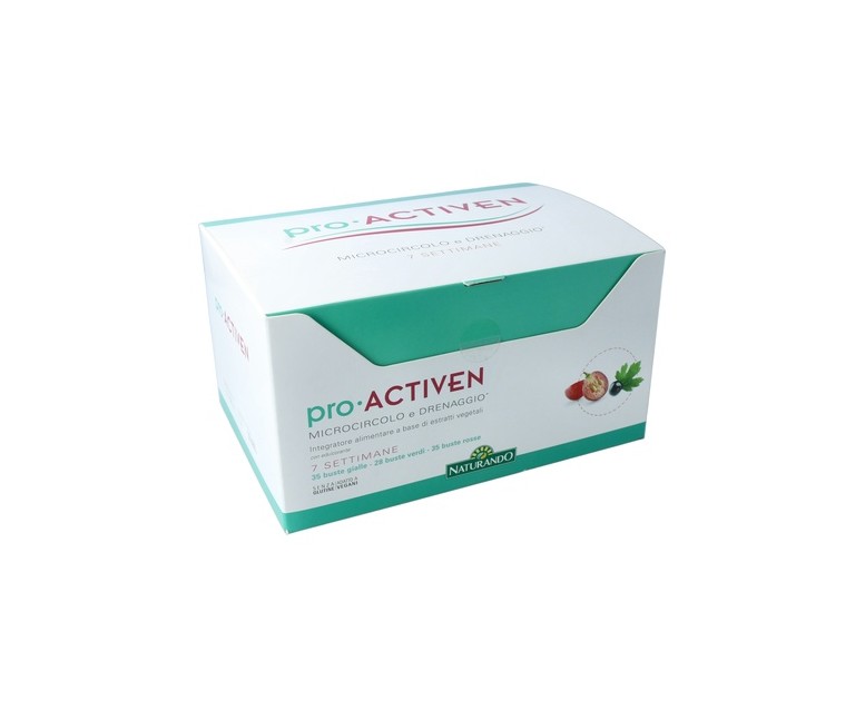 Pro-activen microcirculación y drenaje 98 unidades Naturando