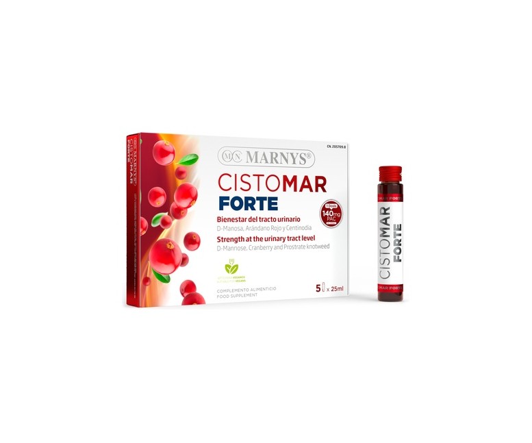 Cistomar forte 5 ampollas de 25ml MARNYS®