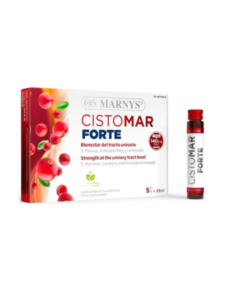 Cistomar forte 5 ampollas de 25ml MARNYS®