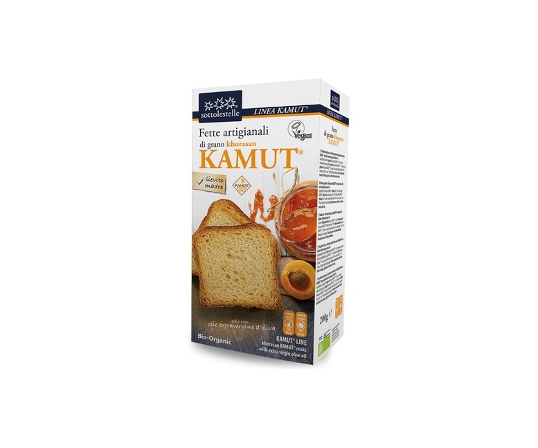 Pan tostado khorasan 190 g SOTTOLESTELLE