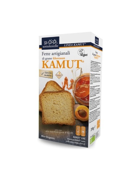 Pan tostado khorasan 190 g SOTTOLESTELLE