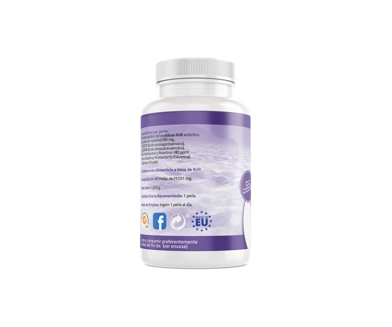 Superb krill bienestar ocular 60 perlas de 717.51mg BEQUISA