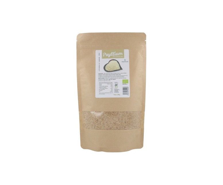 Dream Foods Psyllium en copos Bio 200 g Inkanat