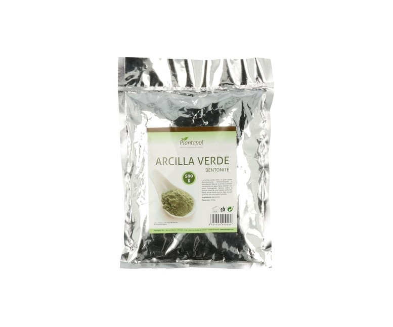 Arcilla Verde en polvo uso Externo 500 g Plantapol