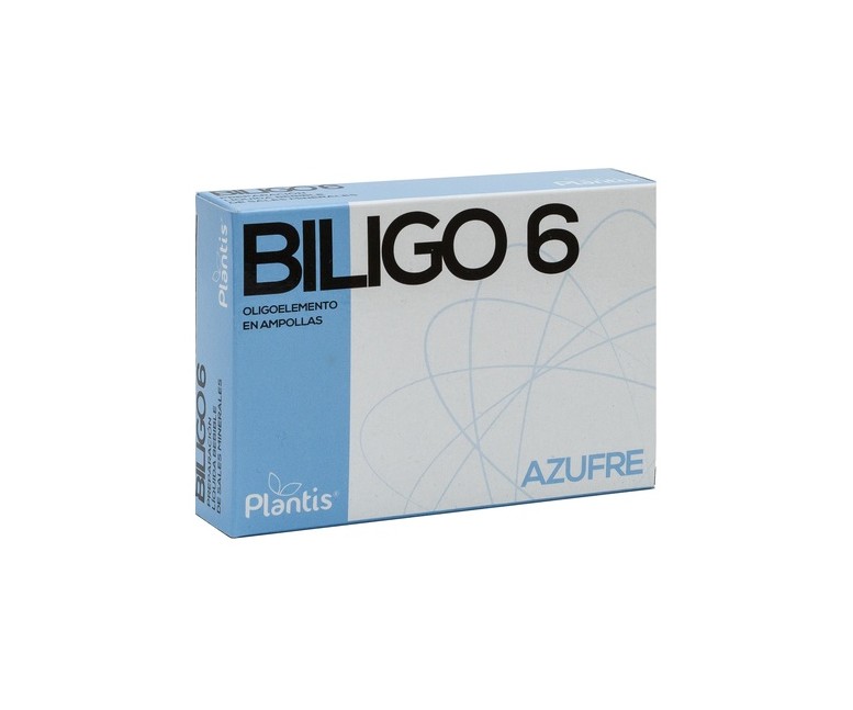 Biligo 6 (Azufre) - Oligoelemento 40 ml Plantis