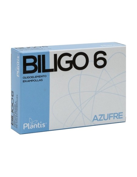 Biligo 6 (Azufre) - Oligoelemento 40 ml Plantis