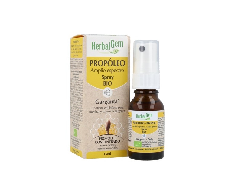 Propóleo amplio espectro spray Bio 15 ml Herbalgem