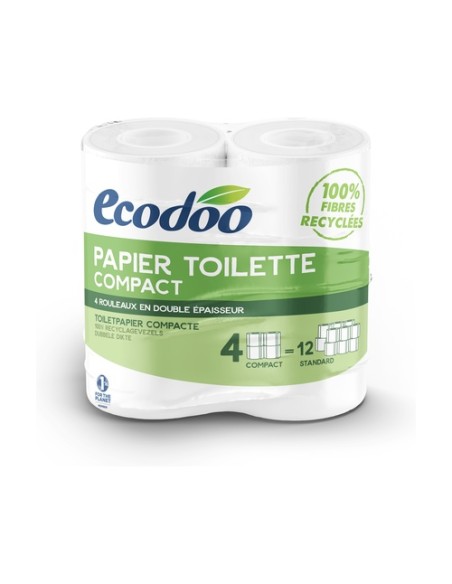 Papel Higiénico 4 unidades Ecodoo