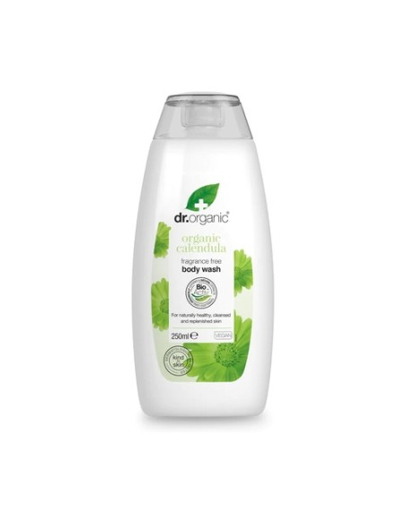 Gel de ducha piel sensible caléndula 250 ml Dr. Organic
