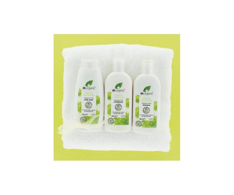Gel de ducha piel sensible caléndula 250 ml Dr. Organic