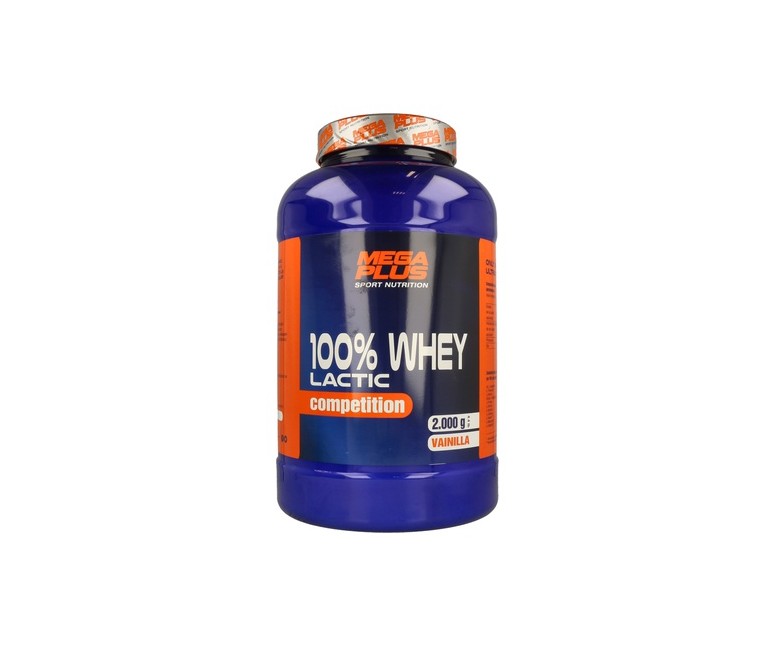 Whey 100% Láctic Compet (Sabor Vainilla) 2 kg (Vainilla) Mega plus