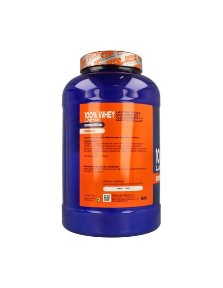 Whey 100% Láctic Compet (Sabor Vainilla) 2 kg (Vainilla) Mega plus
