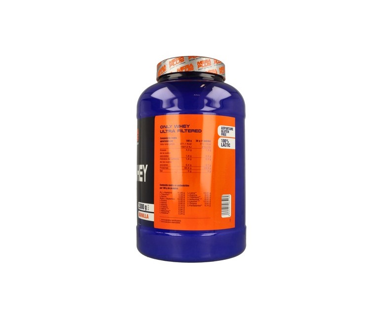 Whey 100% Láctic Compet (Sabor Vainilla) 2 kg (Vainilla) Mega plus