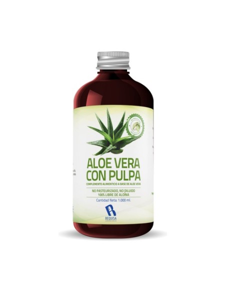 Aloe vera con pulpa 1 L BEQUISA