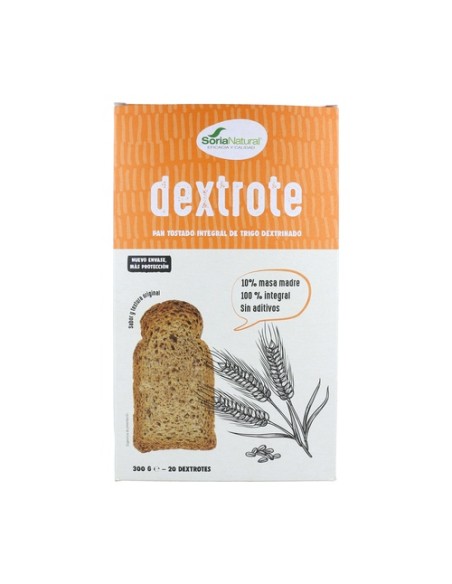 Biscote Dextrote 300 g Soria Natural