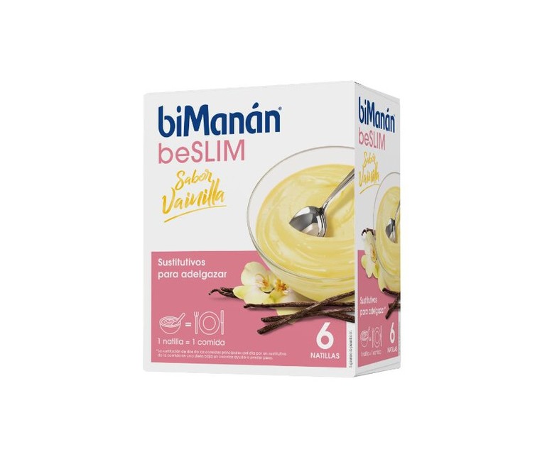 Natillas de Vainilla 6 sobres de 50g biManán