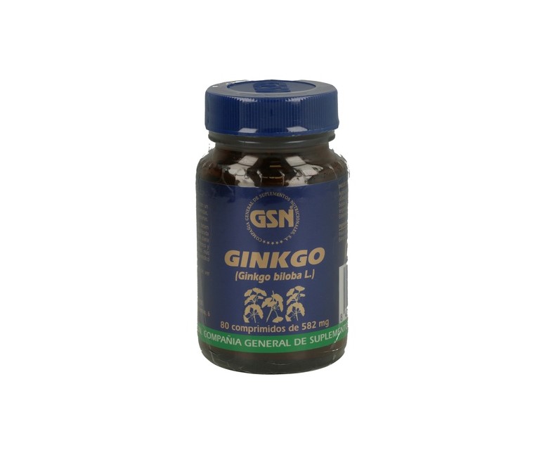 Ginkgo Biloba 80 comprimidos Gsn