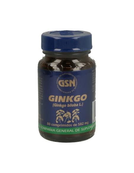 Ginkgo Biloba 80 comprimidos Gsn