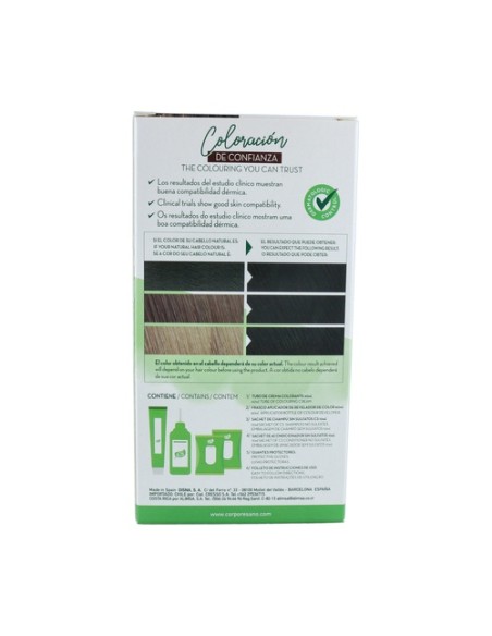 Tinte Castaño (4) 140 ml (Castaño) Corpore Sano