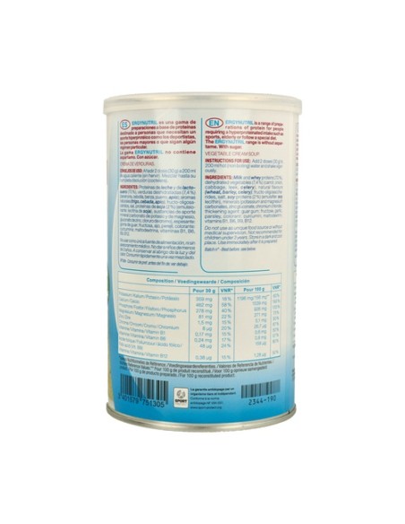 Ergynutril proteína verduras 300 g de polvo Nutergia