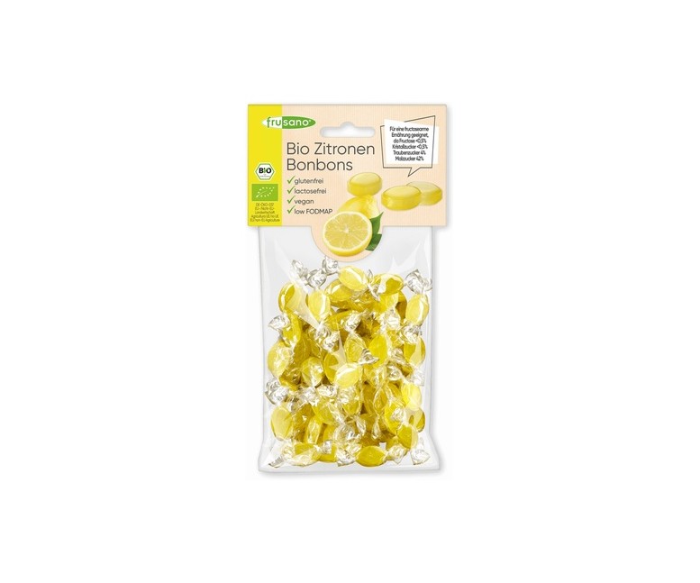 Caramelos de limón orgánicos None (Limón) Frusano