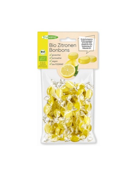 Caramelos de limón orgánicos None (Limón) Frusano