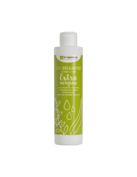 Champú extra virgen (sin fragancia para pieles sensibles) 200 ml La Saponaria