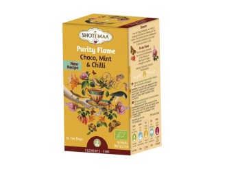 Té de hierbas ayurvédicas cáscara de cacao y guindilla -...