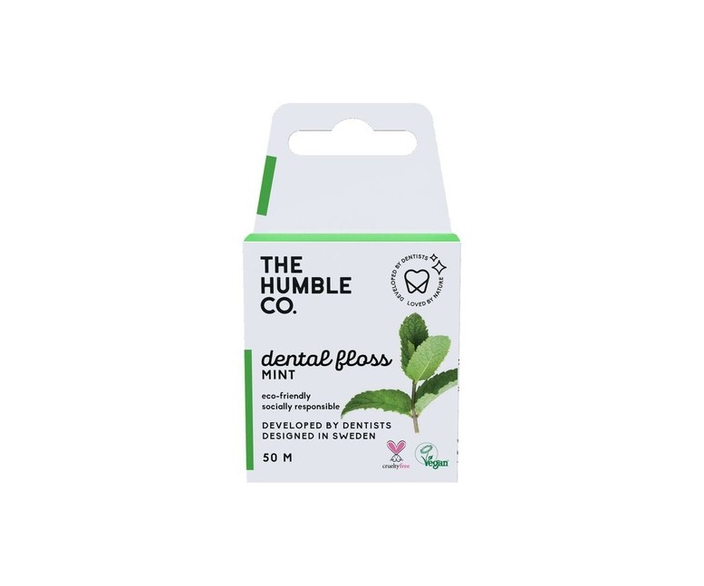 Hilo dental con menta 50 metros 1 unidad The Humble Co.