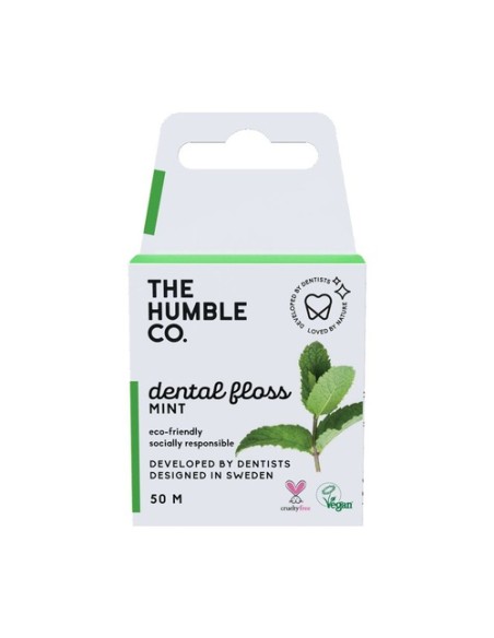 Hilo dental con menta 50 metros 1 unidad The Humble Co.