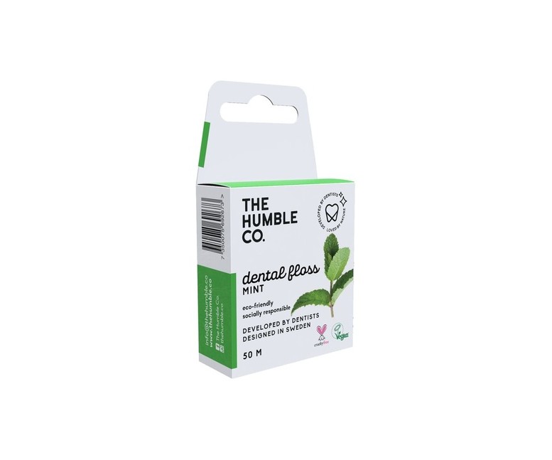 Hilo dental con menta 50 metros 1 unidad The Humble Co.