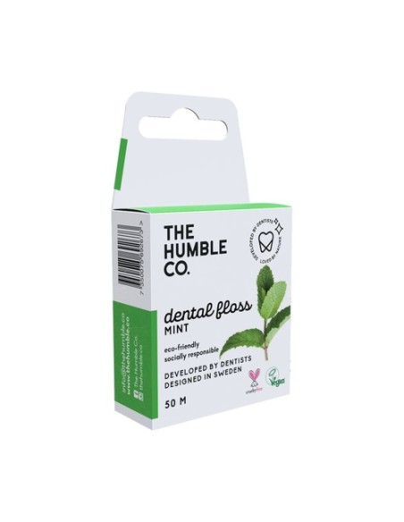 Hilo dental con menta 50 metros 1 unidad The Humble Co.