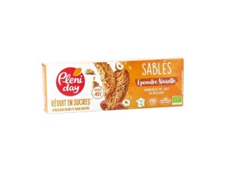 Galletas de espelta y avellana con azúcar reducido